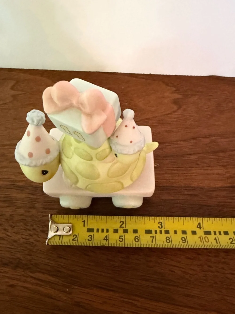 Precious Moments 11th Birthday Train Turtle 1998 Figurine 488003. Take Your Time